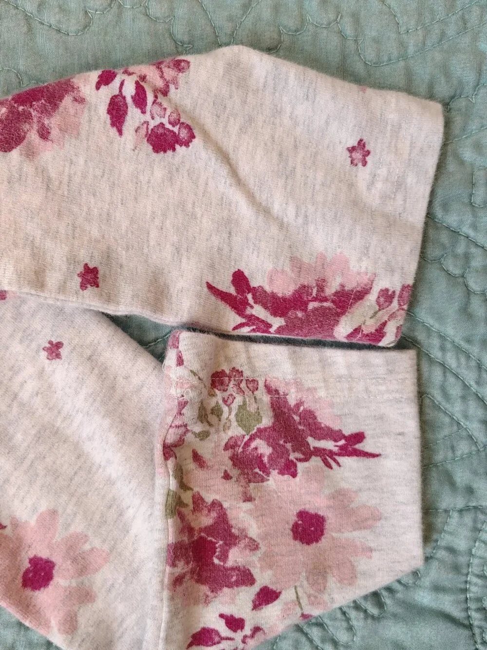 Carter Kid Girl Short Sleeved Floral Outfits Size 6